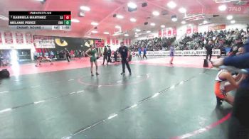 100 lbs Champ. Round 1 - Andrea Duran, San Jacinto vs Daniella Vazquez, Garces Memorial