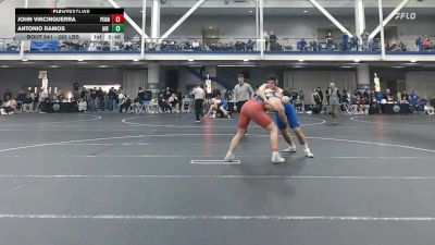 285 lbs Round Of 16 - John Vincinguerra, Penn vs Antonio Ramos, Air Force Academy