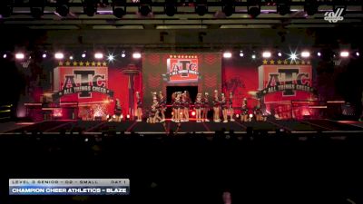 Champion Cheer Athletics - BLAZE [2026 L3 Senior - D2 - Small Day 1] 2026 ATC Grand Nationals