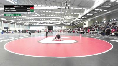 197 lbs Round 2 - Jared Haers, Bloomsburg vs Alex Hamrick, Brown