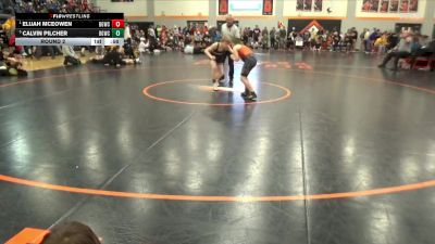 86 lbs Round 2 - Elijah McEowen, Big Game Wrestling Club vs Calvin Pilcher, Big Game Wrestling Club