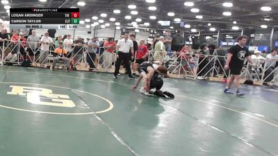 106 lbs Rr Rnd 3 - Logan Ardinger, The Mailmen - HSB vs Carson Taylor, ELITE NJ BLACK - HSB