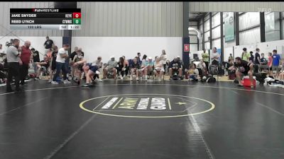 120 lbs Rr Rnd 5 - Jake Snyder, Keystone Krush - K8 vs Reed Lynch, CT Whale - K8