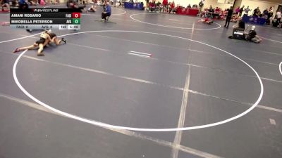 Girls K-8 - 72 Mikobella Peterson, Apple Valley-Girls vs Amani Rosario, Farmville-Girls