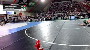 5A 144 lbs Cons. Round 1 - Chase Greenwood, Idaho Falls vs Cord Williams, Blackfoot