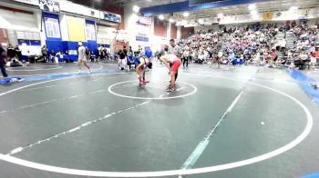 132 lbs Champ. Round 2 - Alejandro Tarin, Mountain View (Mesa) High School vs Landon Salindong, Durham