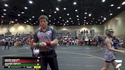 90 lbs Quarterfinals (8 Team) - Ayden Rhodes, Metro All Stars vs Brycen Dawley, POWA