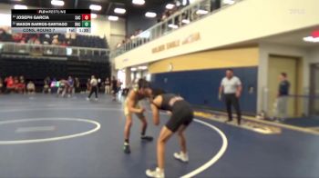 125 lbs Cons. Round 7 - Joseph Garcia, Santa Ana College vs Mason Barros-Santiago, Rio Hondo College