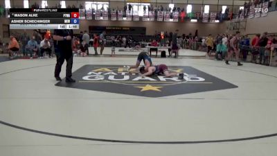 150 lbs Champ. Round 1 - Mason Alke, Pack 732 Wrestling Academy vs Asher Schechinger, Moyer Elite Wrestling