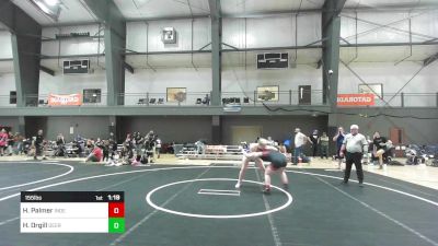 155 lbs Rr Rnd 4 - Hayden Palmer, Independent vs Hailee Orgill, Deer Park