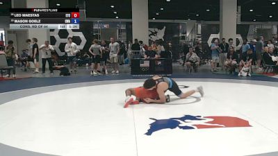 65 kg Cons. Rd Of 64 - Leo Maestas, Eagle Training Center vs Mason Goelz, Contenders Wrestling Academy