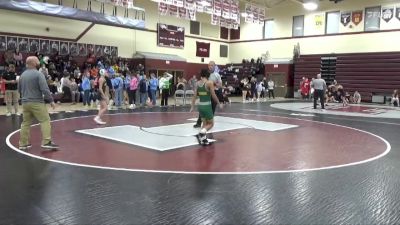 JV-2 lbs Quarterfinal - Maleah Jones, Cedar Rapids Kennedy vs Brynnlie Havig, Osage