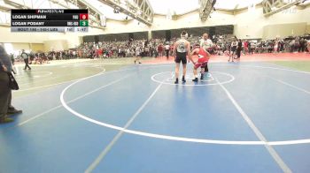 140-I lbs Round Of 32 - Logan Shipman, Paulsboro vs Logan Podany, Ruthless WC