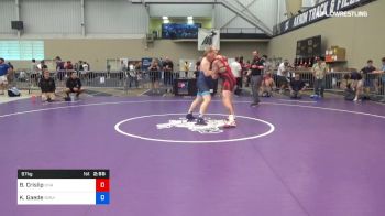 97 kg Consi Of 8 #2 - Bradford Crislip, Unattached vs Kaleb Gaede, NMU-OTS