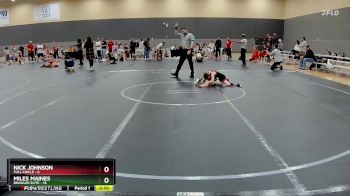 56 lbs Round 5 (10 Team) - Miles Maines, Brawler Elite vs Nick Johnson, Full Circle