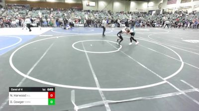 86 lbs Consi Of 4 - Nixon Harwood, All In Wr Acd vs Draven Cowger, Corning PAL