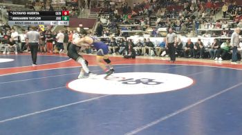 6A 165 lbs Semifinal - Benjamin Taylor, Jonesboro vs Octavio Huerta, Catholic