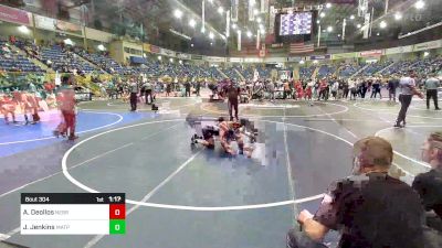 114 lbs Quarterfinal - Anselmo Deollos, Nebraska Elite vs Jack Jenkins, Matpac WC