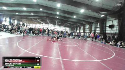 160 lbs 3rd Place Match - Chance Morrell, Sons Of Atlas Wrestling Club vs Brooks Demary, Team Prestige