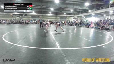 125 lbs Round Of 32 - Elias Martinez, Juggernaut Wrestling Club vs Parker Ingram, Cleveland Takedown