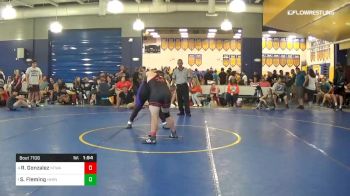 285 lbs Semifinal - Raul Gonzalez, NFWA vs Sam Fleming, Hernando