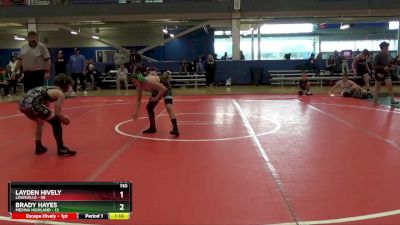 110 lbs Round 4 (6 Team) - Layden Hively, Louisville vs Brady Hayes, Medina Highland