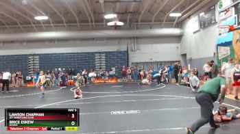 45 lbs Round 2 - Lawson Chapman, JET Wrestling Club vs Brice Eskew, SCSOW