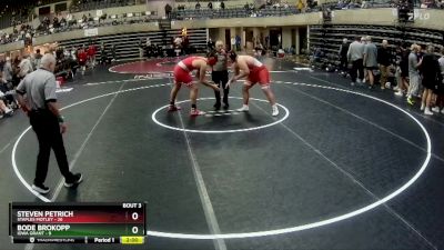 285 lbs Quarterfinals (8 Team) - Steven Petrich, Staples Motley vs Bode Brokopp, Iowa Grant