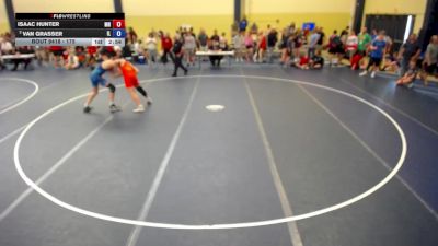 175 lbs Champ. Round 2 - Isaac Hunter, MN vs Van Grasser, IL