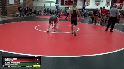 138 lbs Round 1 - Jude Carter, Washington vs Dane Mangler, Dubuque Hempstead