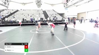 147-H lbs Quarterfinal - Gavin Seiler, Apex vs Angel Mejia, Frost Gang