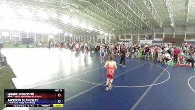 103-110 lbs Semifinal - Quade Robinson, Iron County Wrestling Academy vs Jackson Blakesley, Champions Wrestling Club