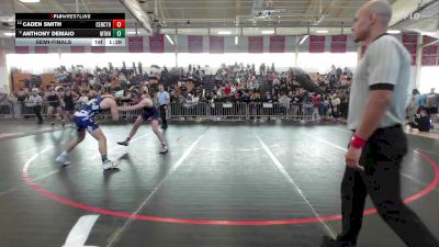 157 lbs Semifinal - Caden Smith, Central Catholic vs Anthony DeMaio, Methuen