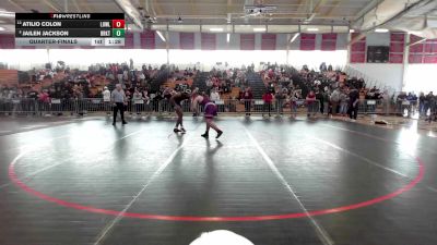 215 lbs Quarterfinal - Atilio Colon, Lowell vs Jailen Jackson, Brockton