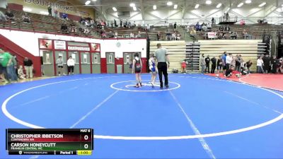 65-70 lbs Round 3 - Christopher Ibbetson, Contenders WA vs Carson Honeycutt, Franklin Central WC