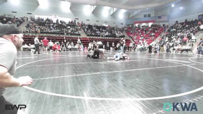 60 lbs Final - Axl Ellsbury, Husky Wrestling Club vs Danger Welch, Claremore Wrestling Club