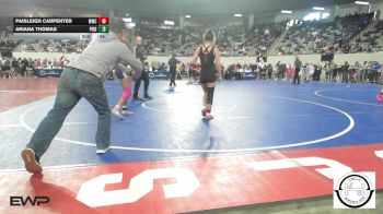 101 lbs Consi Of 4 - Millie Rumsey, Pawhuska Huskies JH vs Priscilla Mansell, Mannford Pirate Youth Wrestling