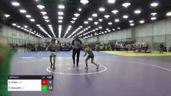 100 lbs Rr Rnd 2 - Stockton Allen, SWAT Black vs Bo Bassett, Team USA