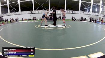 136 lbs Placement Matches (8 Team) - Neve O`Byrne, Pennsylvania vs Kiera Depinet, Ohio