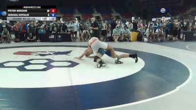 175 lbs Champ. Rd Of 128 - Peter Mikedis, New York vs Joshua Kotalik, Illinois