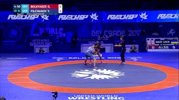 82 kg Final 3-5 - Gela Bolkvadze, Georgia vs Yaroslav Filchakov, Ukraine