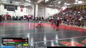 113 lbs Semifinal - Mateo Ochoa, Martin Luther King Jr vs Bryce Gonzales, Norco