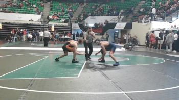 7A 190 lbs Champ. Round 1 - Grant Mecomber, Grissom Hs vs Nathan Carbonneau, Bob Jones