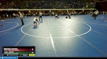 71 lbs 5th Place Match - Brooks Maddix, Sebolt Wrestling Academy vs Trey Smith, Moen Wrestling Academy