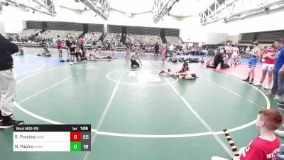 111 lbs Rr Rnd 9 - Ryan Preziosi, Kingsway vs Nicholas Papiro, Washington Twp