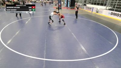 Junior Boys - 106 lbs Cons. Round 2 - Rave Morby, Empire vs Jackson Jacobs, Tip Of The Mitt Wrestling Club
