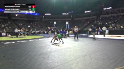 132 lbs Consi Of 8 #1 - Aiden Fernandez, Clovis (CS) vs Azuan Gonzales, Eisenhower (SS)