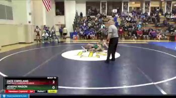 162 lbs Quarterfinal - Joseph Mason, Holtville vs Jace Copeland, Prattville Christian Academy