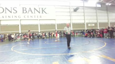 95 lbs Cons. Round 2 - Jace Murray, Uintah Wrestling vs Wayce Hawkes, Bear River Wrestling Club