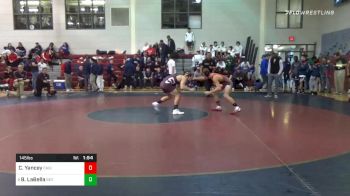 145 lbs Prelims - Christian Yancey, Cardinal Gibbons vs Brad LaBella, Severn School